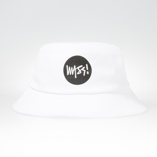 Mass Denim kapelusz bucket hat Signature white