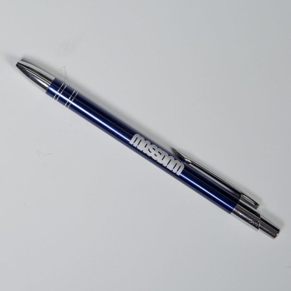 Massdnm długopis Classics Logo navy blue