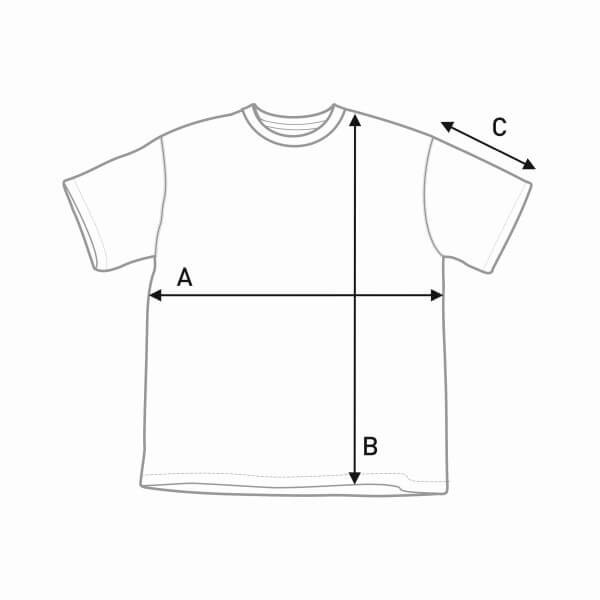 wymiary t-shirt