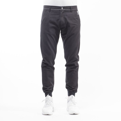 Mass Denim spodnie jogger chino Classics sneaker fit black