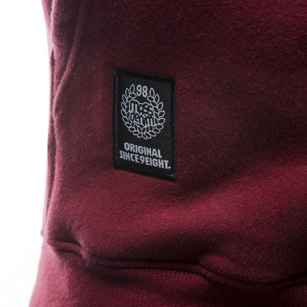 Mass Denim bluza sweatshirt Classics zip hoody claret