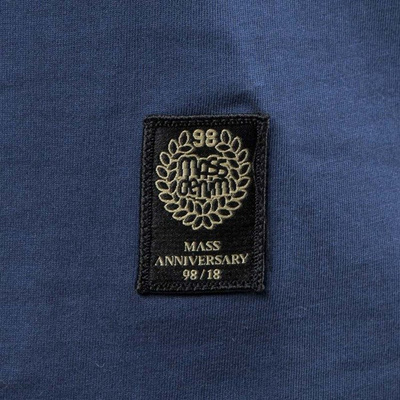 Mass DNM koszulka T-shirt Respect - blue / navy