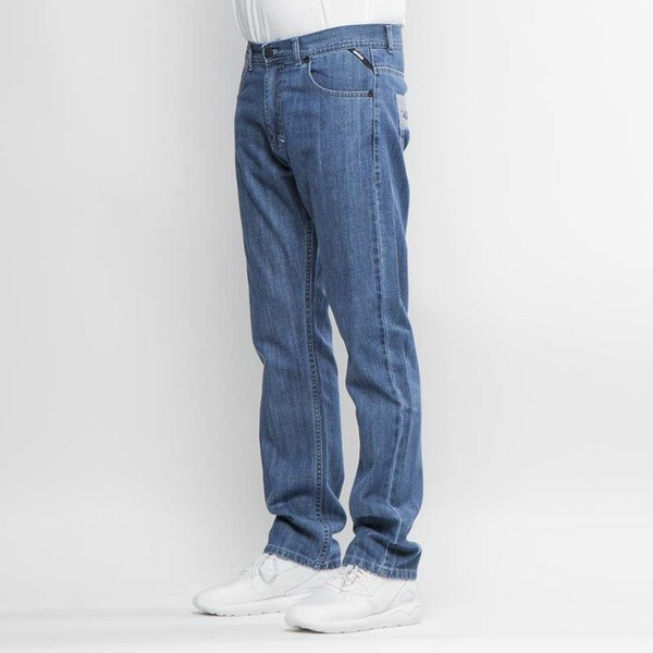 Mass DNM spodnie Demo Jeans Regular Fit - blue