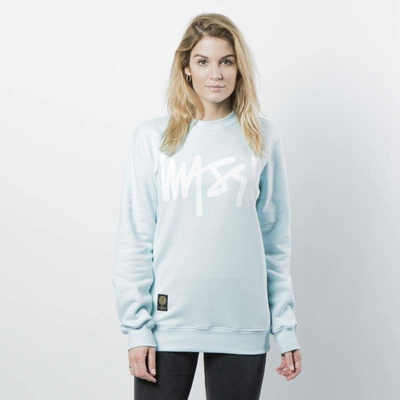Mass DNM damska bluza Sweatshirt Crewneck Signature WMNS - light blue