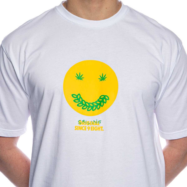 Mass DNM koszulka Smile T-shirt - biała