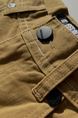 Mass DNM szorty Slang Shorts baggy fit - beżowe