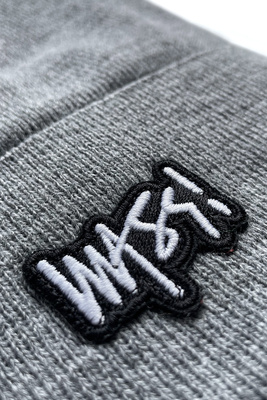 Mass DNM czapka zimowa Signature Patch Beanie - szara