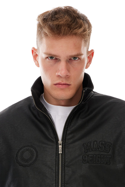 Mass DNM kurtka Jacket Athletic Leather - czarna