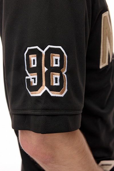 Mass DNM koszula Club Mesh Baseball Shirt - czarna