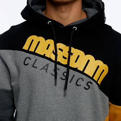 Mass DNM bluza Sweatshirt Hoody Boomerang - black