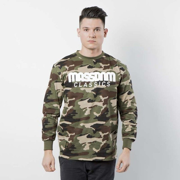 Mass DNM koszulka Longsleeve Classics - woodland camo