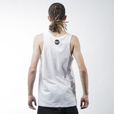 Mass Denim tank top koszulka Signature white