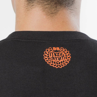 Mass DNM bluza Sweatshirt Crewneck Burn Babylon - black