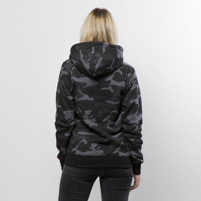 Mass DNM damska bluza Sweatshirt Hoody Classics WMNS - black camo