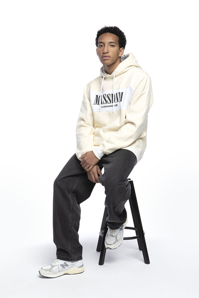 Mass DNM spodnie Jeans Slang Baggy Fit - sprane czarne