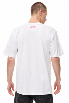 Mass DNM koszulka Logo Big T-shirt - biała