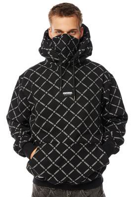 Mass DNM bluza Sweatshirt Monogram Hoody czarna