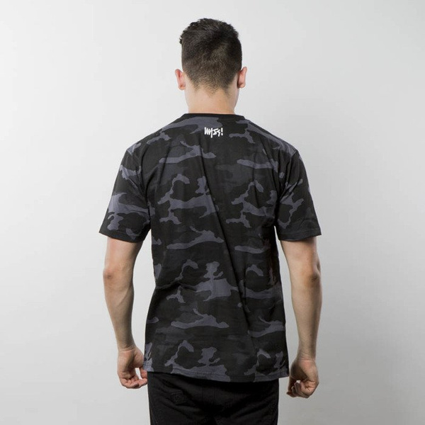 Koszulka Mass Denim T-shirt Signature - black camo