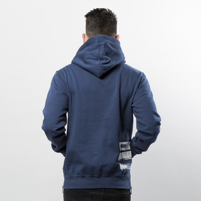 Mass DNM bluza Sweatshirt Hoody Traces - navy