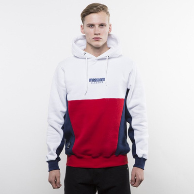 Mass Denim bluza hoody Sprint black / dark heather grey