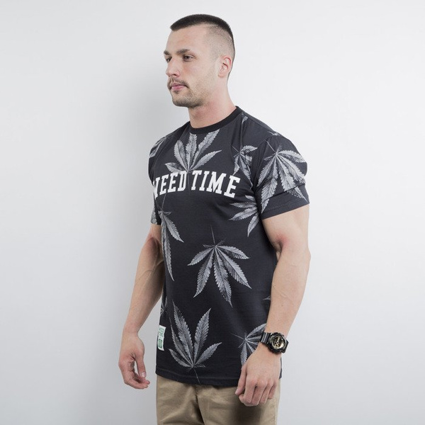 Mass Denim koszulka Blvck Weed black