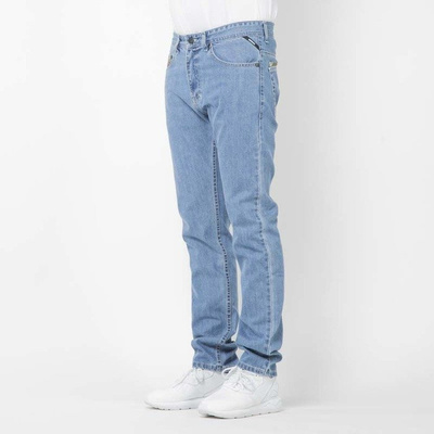 Mass Denim spodnie jeans Patrol tapered fit light blue SS2017