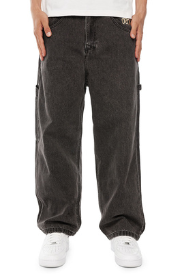 Mass DNM spodnie Crown Jeans Extra baggy Fit - czarne