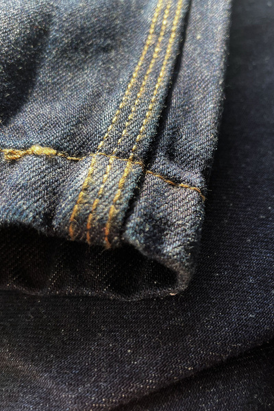 Mass DNM spodnie Jeans Chino Original Baggy Fit - granatowe