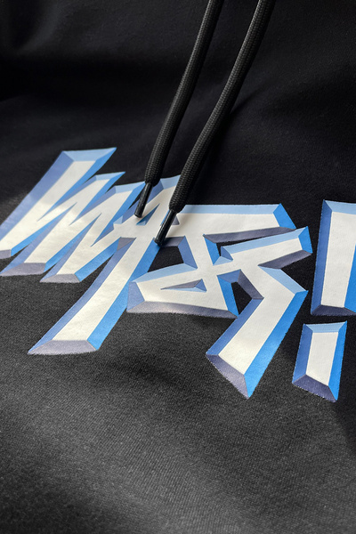 Mass DNM bluza Sweatshirt Solid Hoody - czarna