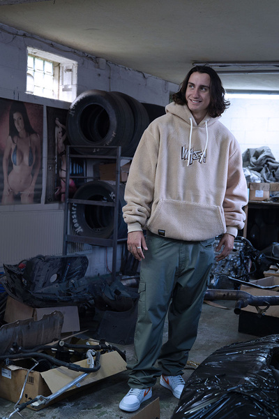 Mass DNM kurtka Plan Teddy Jacket - beżowa