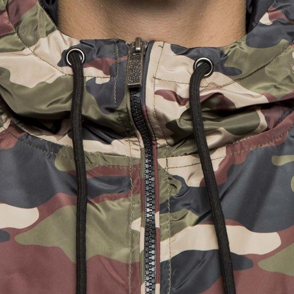Mass DNM kurtka Base Jacket - woodland camo