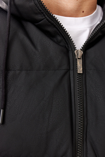 Mass DNM kurtka zimowa Jacket Empire Hoody - czarna