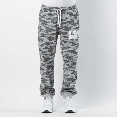 Mass DNM spodnie dresowe Assassin Sweatpants Trap Fit - light heather grey 