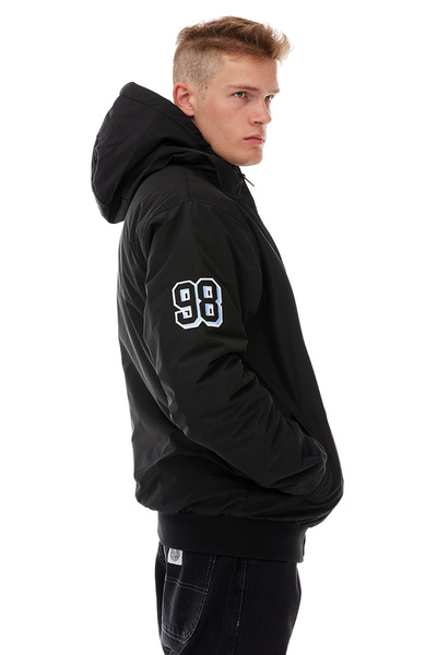 Mass DNM kurtka zimowa Club Hooded Jacket - czarna