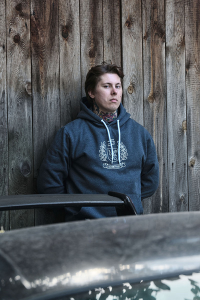 Mass DNM bluza Sweatshirt Herald Hoody - szara