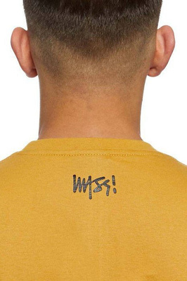 Mass DNM koszulka Longsleeve Signature Small Logo - żółta