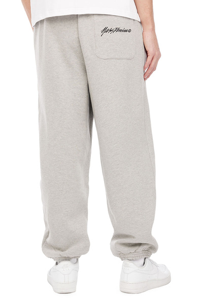 Mass DNM spodnie dresowe Initials Extra Baggy Fit Sweatpants - szare