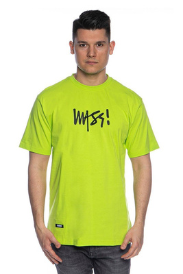 Mass DNM koszulka Signature Medium Logo T-shirt - jaskrawa