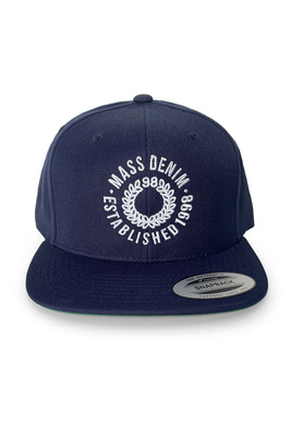Mass DNM czapka Snapback Elementary - granatowa