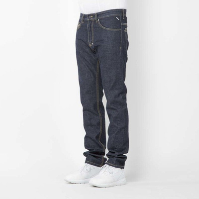 Mass Denim spodnie jeans Patrol tapered fit rinse SS2017
