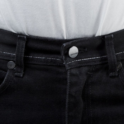 Mass Denim spodnie Jeans Ring tapered fit rinse black