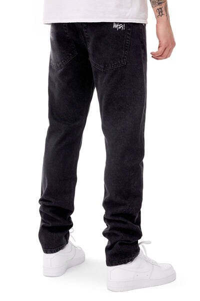 Mass DNM spodnie Signature 2.0 Jeans Tapered Fit - sprane czarne