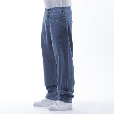 Mass Denim spodnie Jeans Outsized baggy fit light blue
