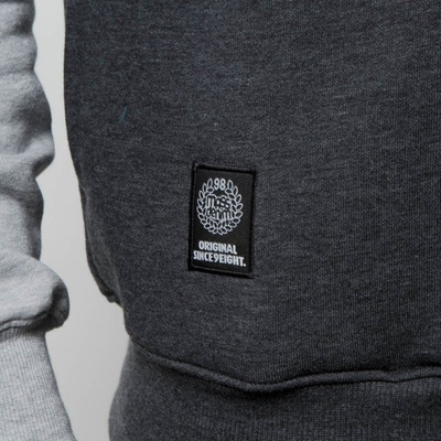 Bluza Mass Denim Sweatshirt Hoody Fang - heather grey