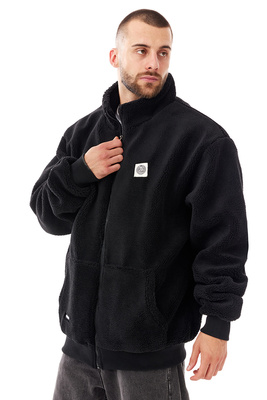 Mass DNM kurtka Patch Teddy Zip Jacket - czarna