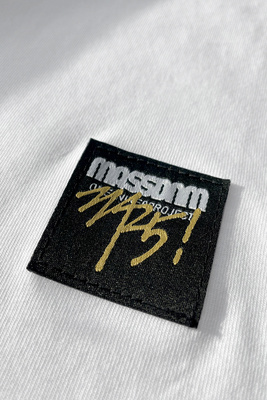 Mass DNM koszulka Solid T-shirt - biała