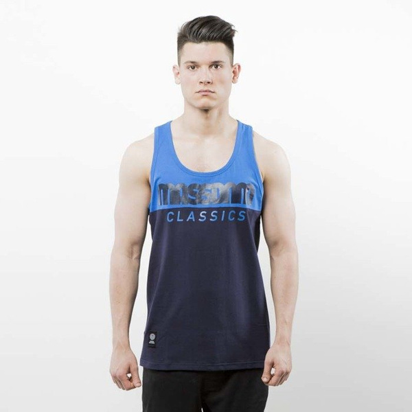 Koszulka Mass Denim Tank Top Classics Cut navy / blue SS 2017
