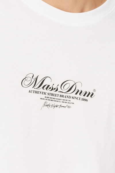 Mass Denim Authentic T-shirt biała
