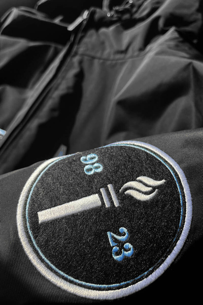 Mass DNM kurtka zimowa Club Hooded Jacket - czarna