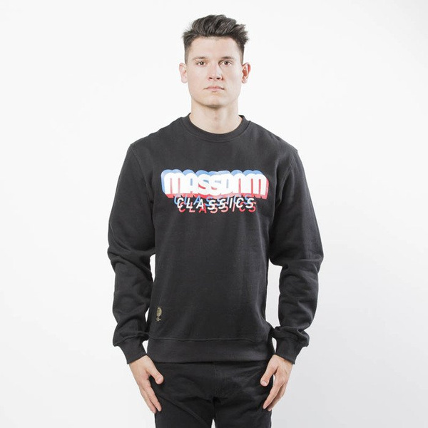 Mass DNM bluza Sweatshirt Crewneck Sacrifice - black